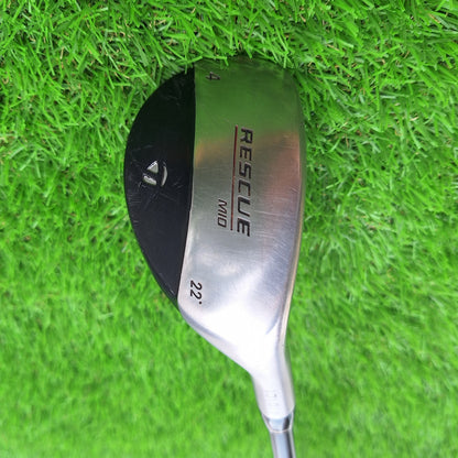 Palo de golf Híbrido 4 Taylormade Rescue 22º