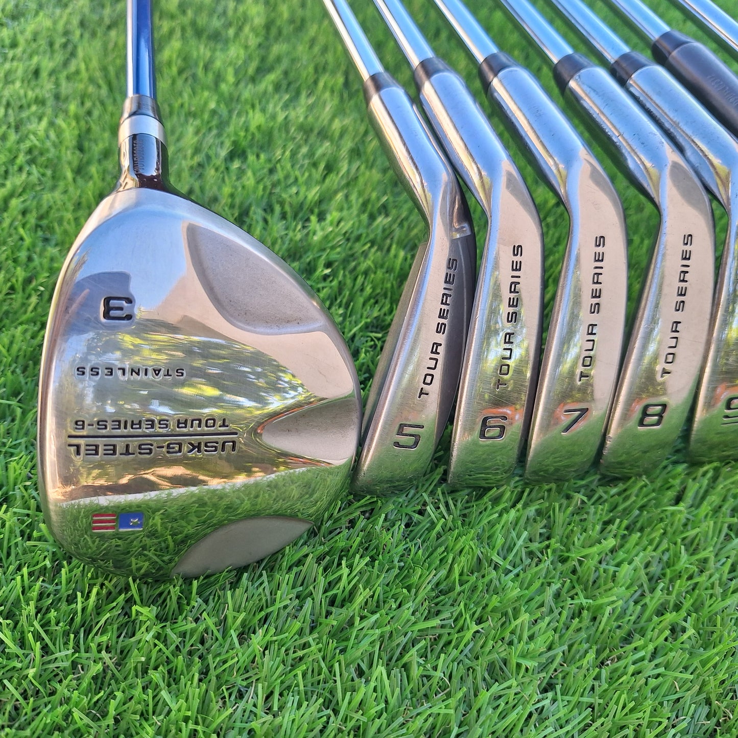 Palos de golf Junior Hierros 5-PW y Madera 3 Tour Series TS-6