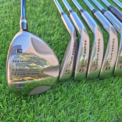 Palos de golf Junior Hierros 5-PW y Madera 3 Tour Series TS-6