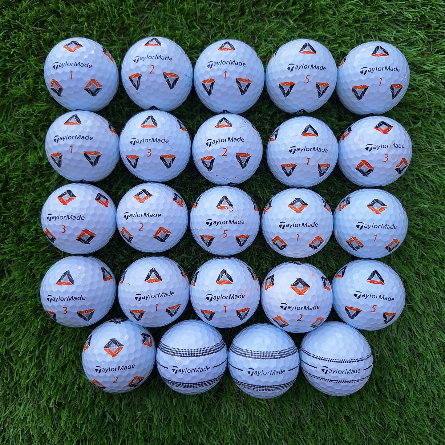 24 Bolas de golf Taylormade TP5x