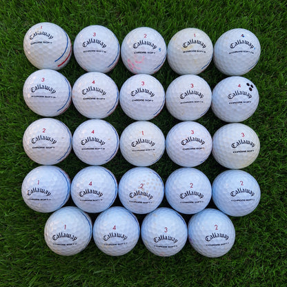 24 Bolas de golf Callaway Chrome Soft