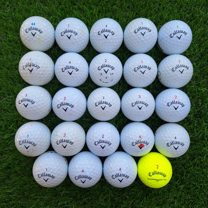 24 Bolas de golf Callaway Chrome Soft X