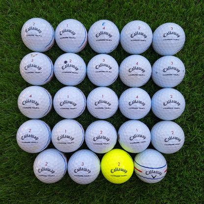24 Bolas de Golf Callaway Chrome Tour