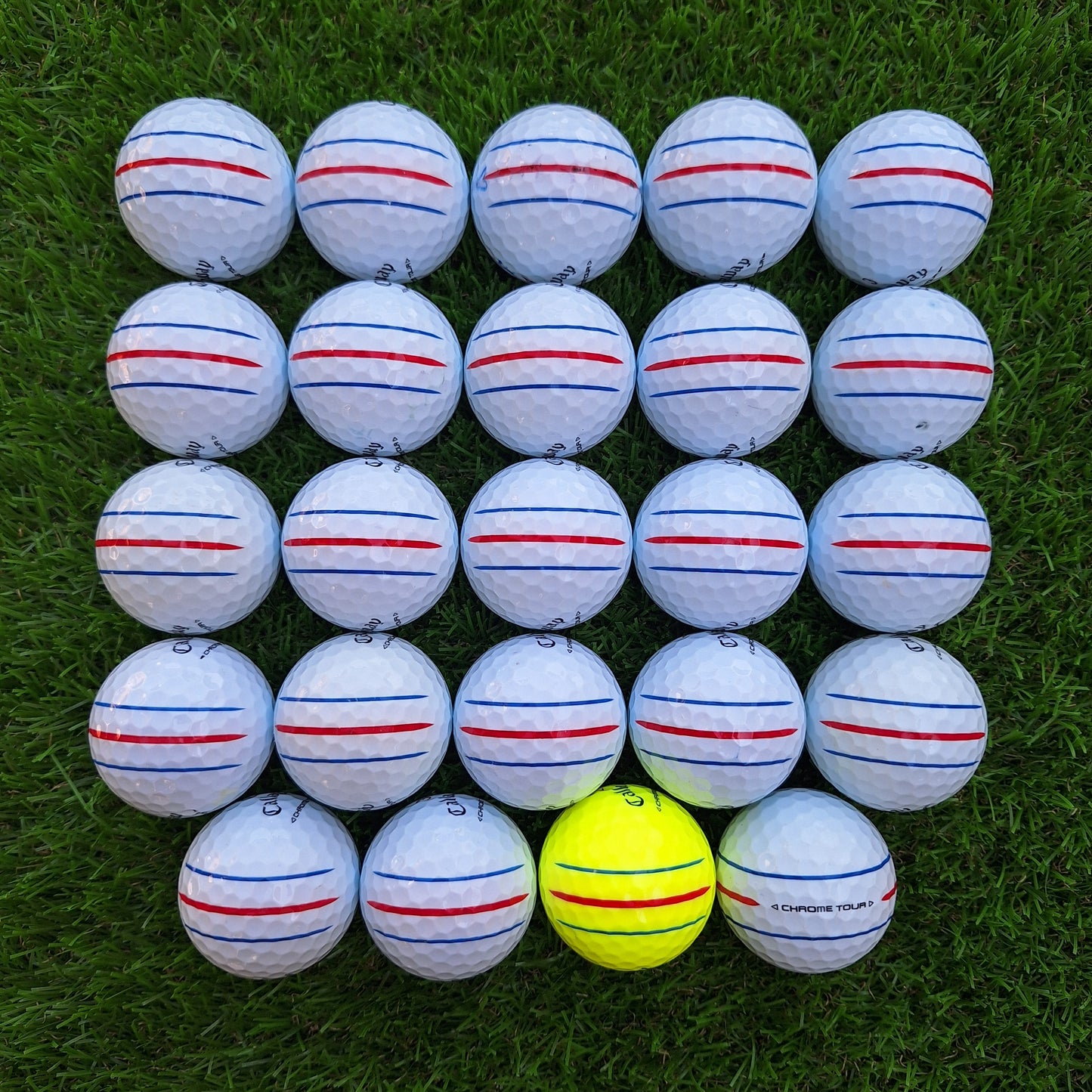 24 Bolas de Golf Callaway Chrome Tour