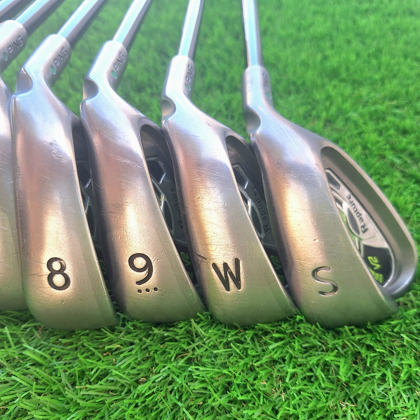 Palos de golf Hierros 5-SW Ping V2 Rapture