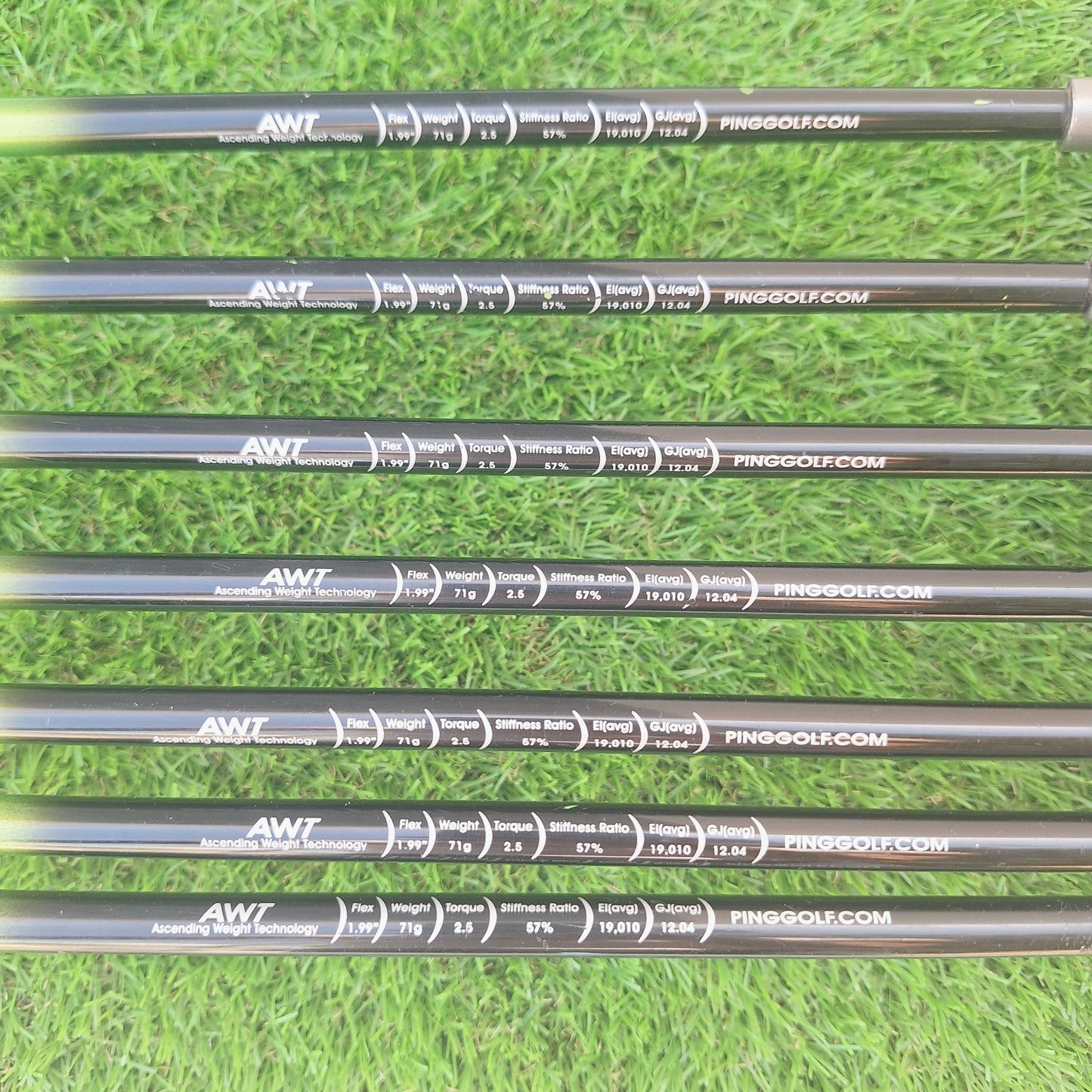 Palos de golf Hierros 5-SW Ping V2 Rapture