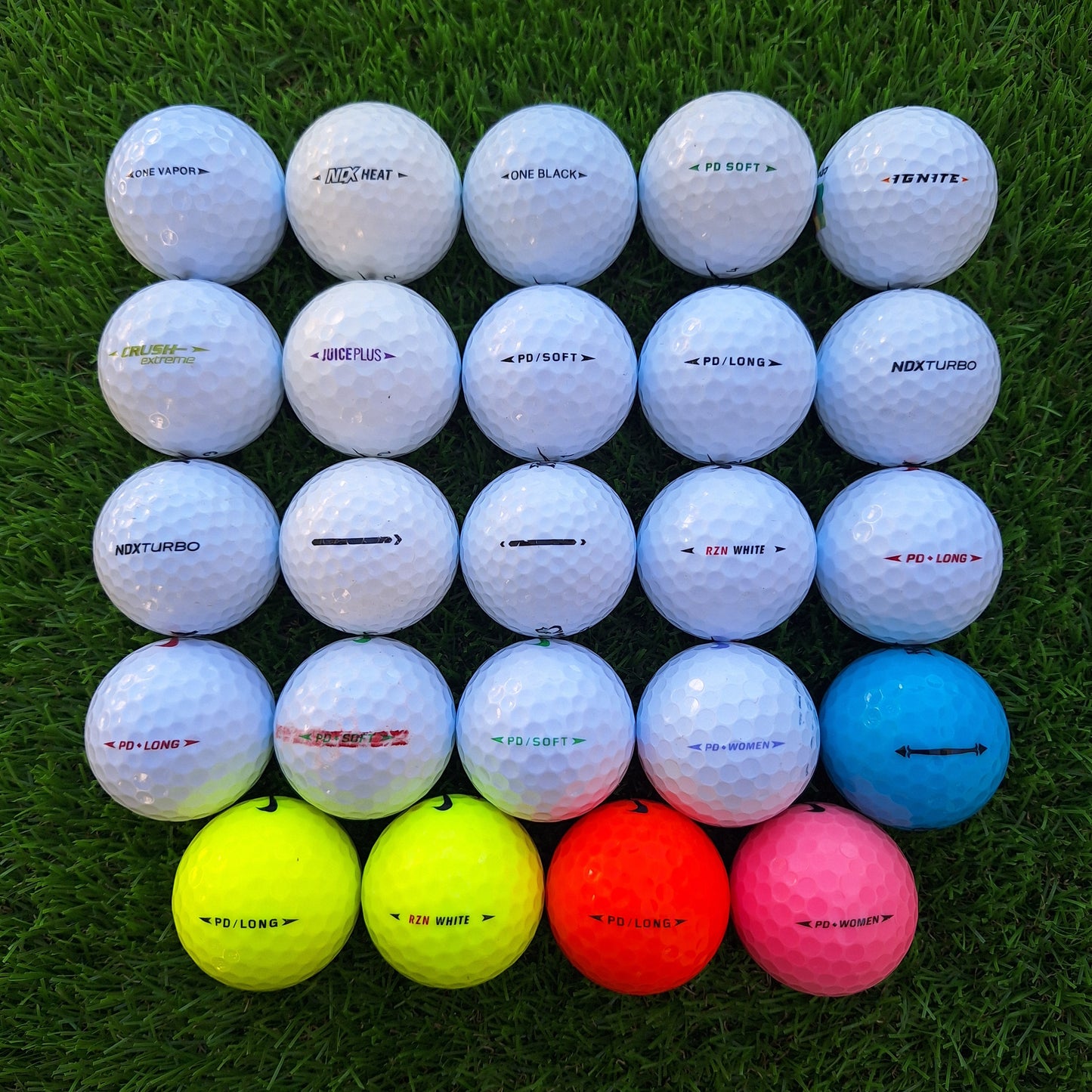 24 Bolas de golf Nike Mixtas