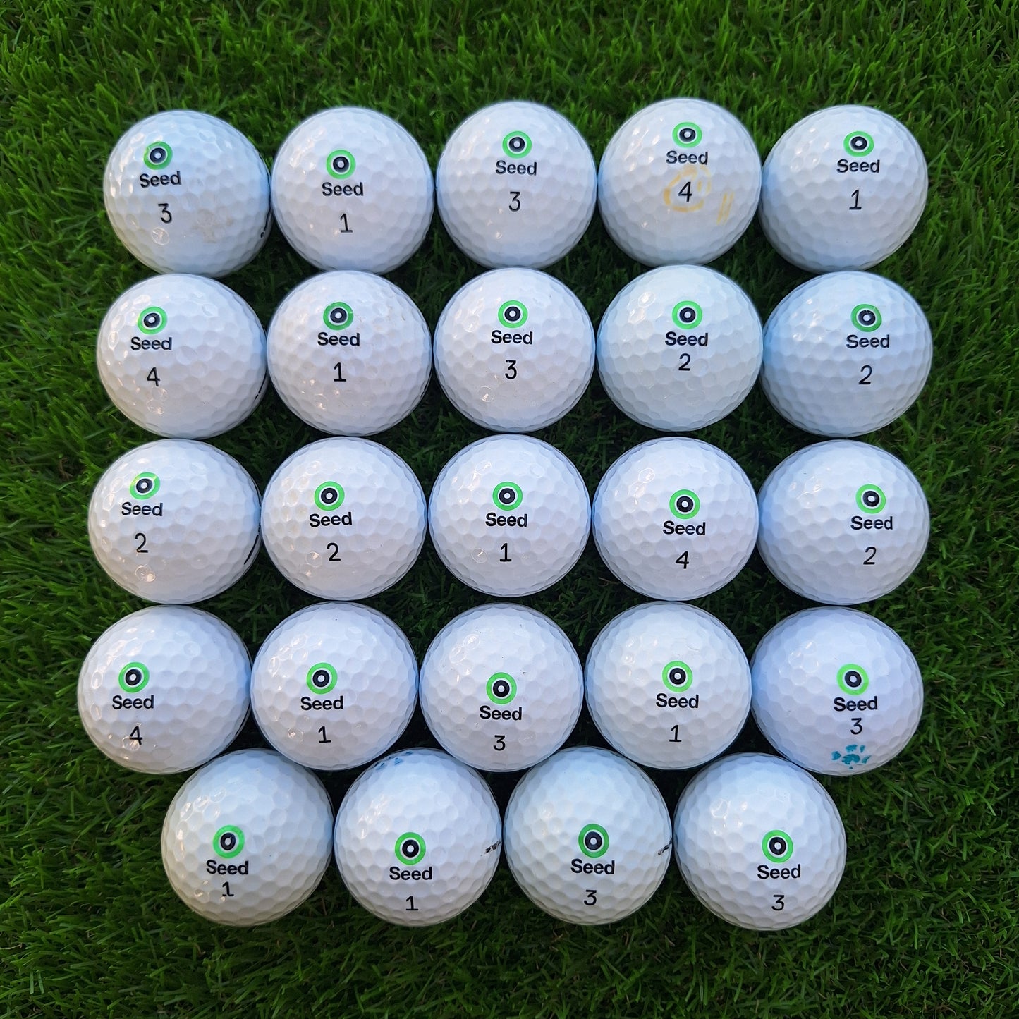 24 Bolas de golf Seed SD