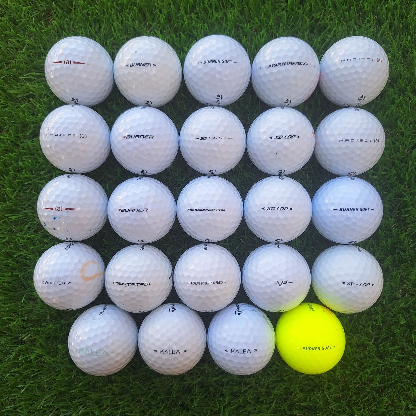24 Bolas de golf Taylormade Mixtas