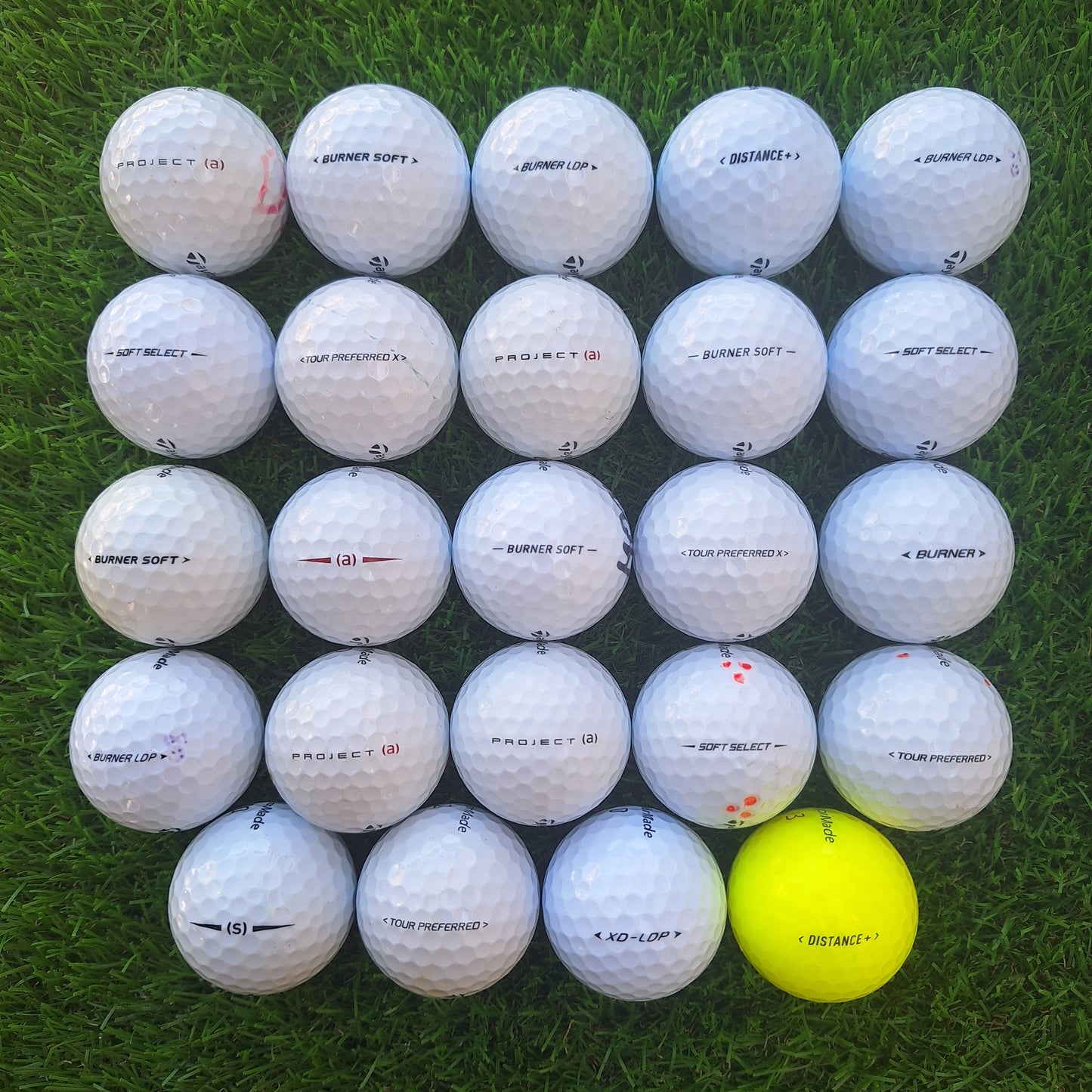 24 Bolas de golf Taylormade Mixtas