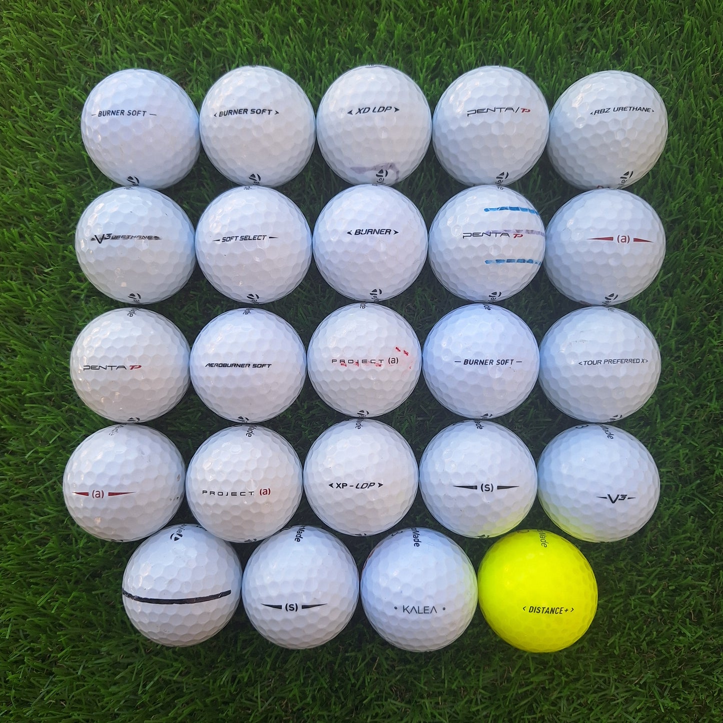 24 Bolas de golf Taylormade Mixtas