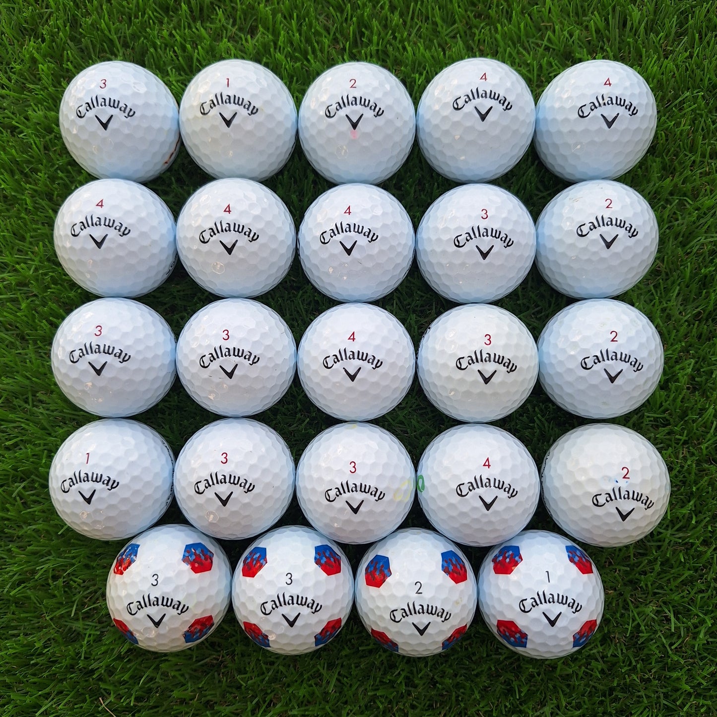 24 Bolas de Golf Callaway Chrome Tour