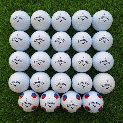 24 Bolas de Golf Callaway Chrome Tour