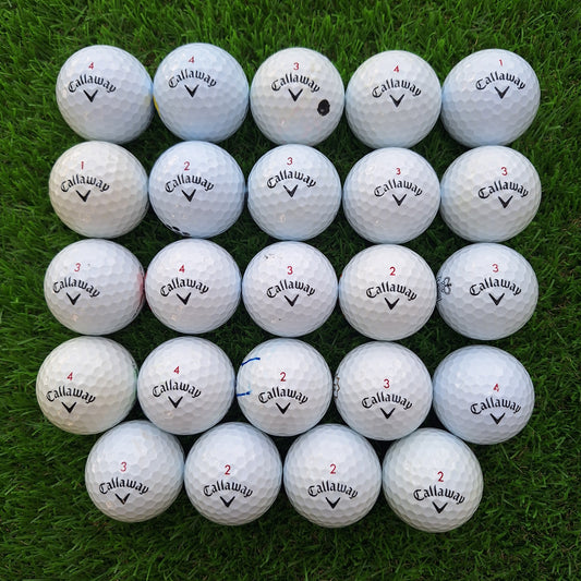 24 Bolas de Golf Callaway Chrome Soft