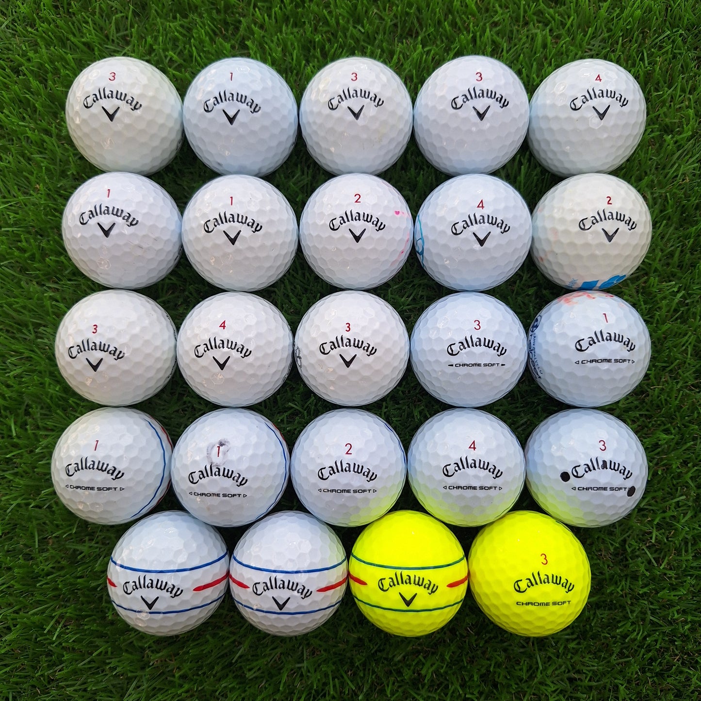 24 Bolas de Golf Callaway Chrome Soft