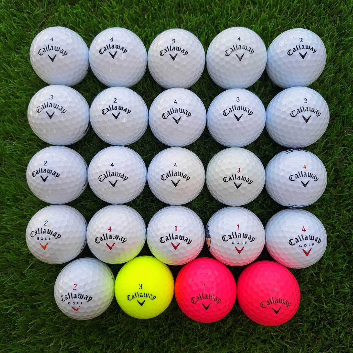 24 Bolas de Golf Callaway Mixtas