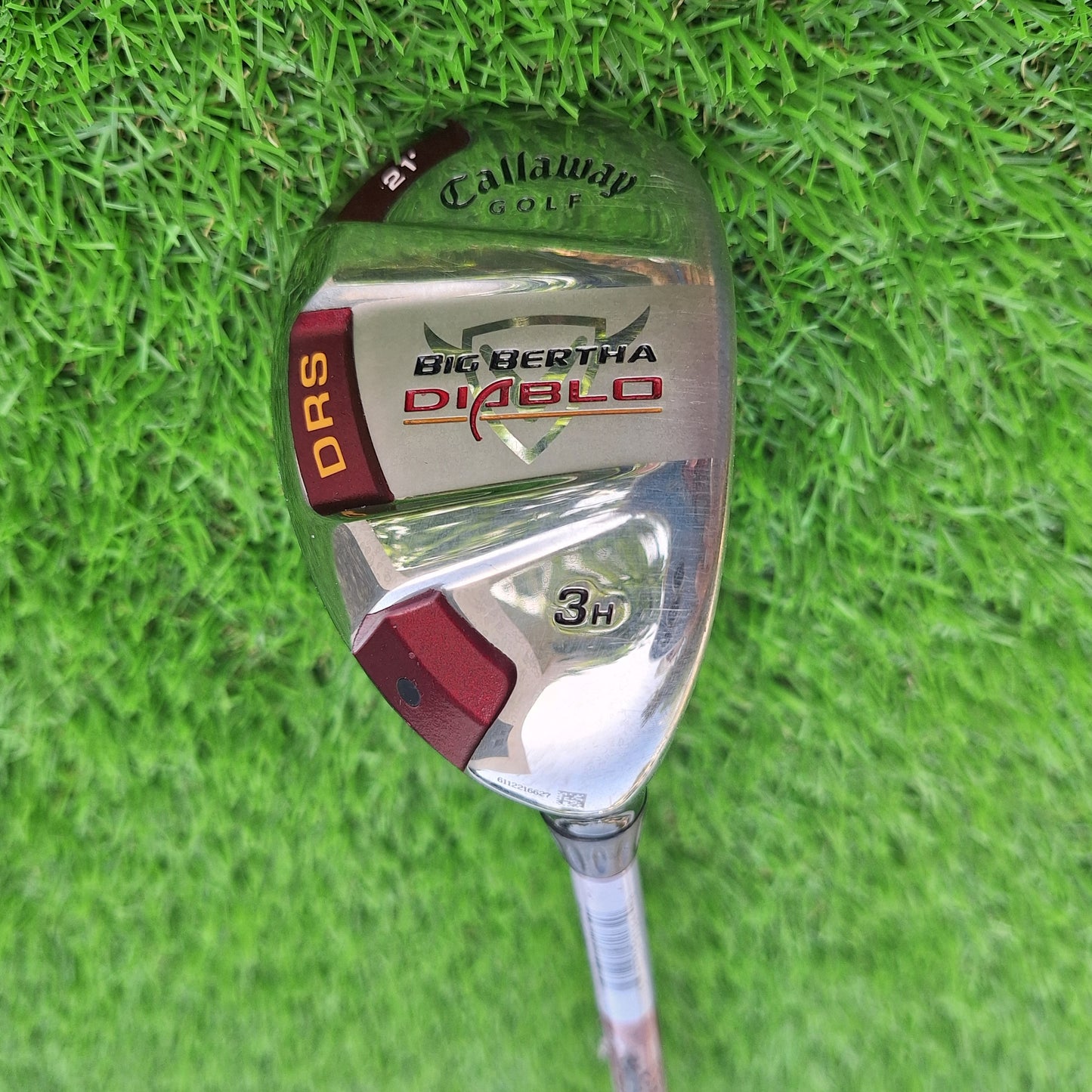 Palo de golf Híbrido 3 21º Callaway Big Bertha Diablo