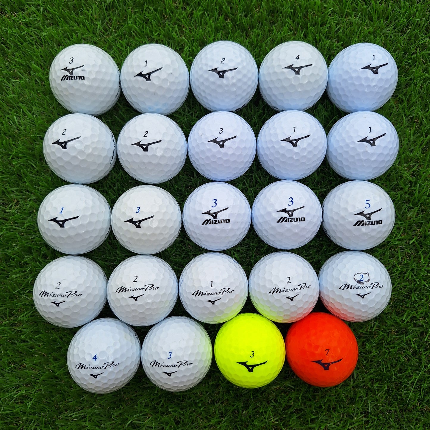24 Bolas de golf Mizuno Mixtas