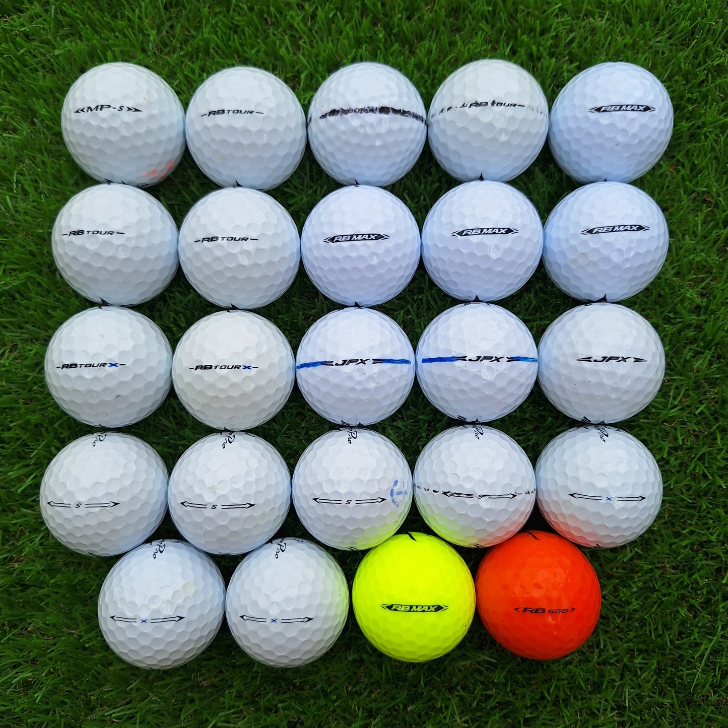 24 Bolas de golf Mizuno Mixtas