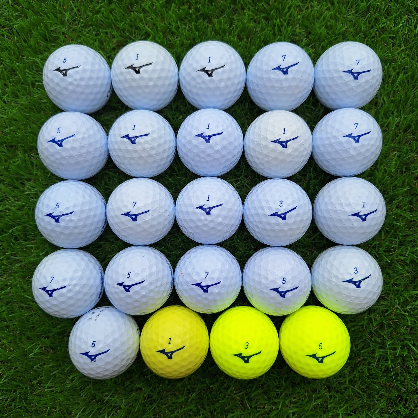 24 Bolas de golf Mizuno Mixtas