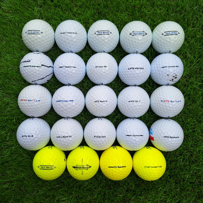 24 Bolas de golf Titleist mixtas