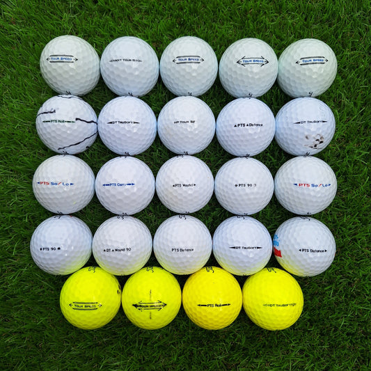 24 Bolas de golf Titleist mixtas