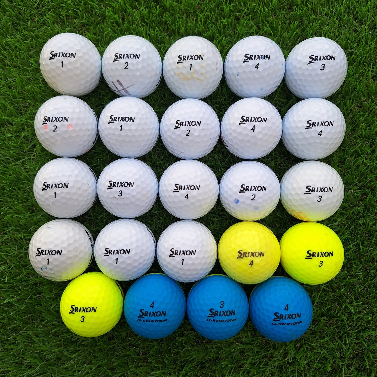 24 Bolas de Golf Srixon Q-Star Tour