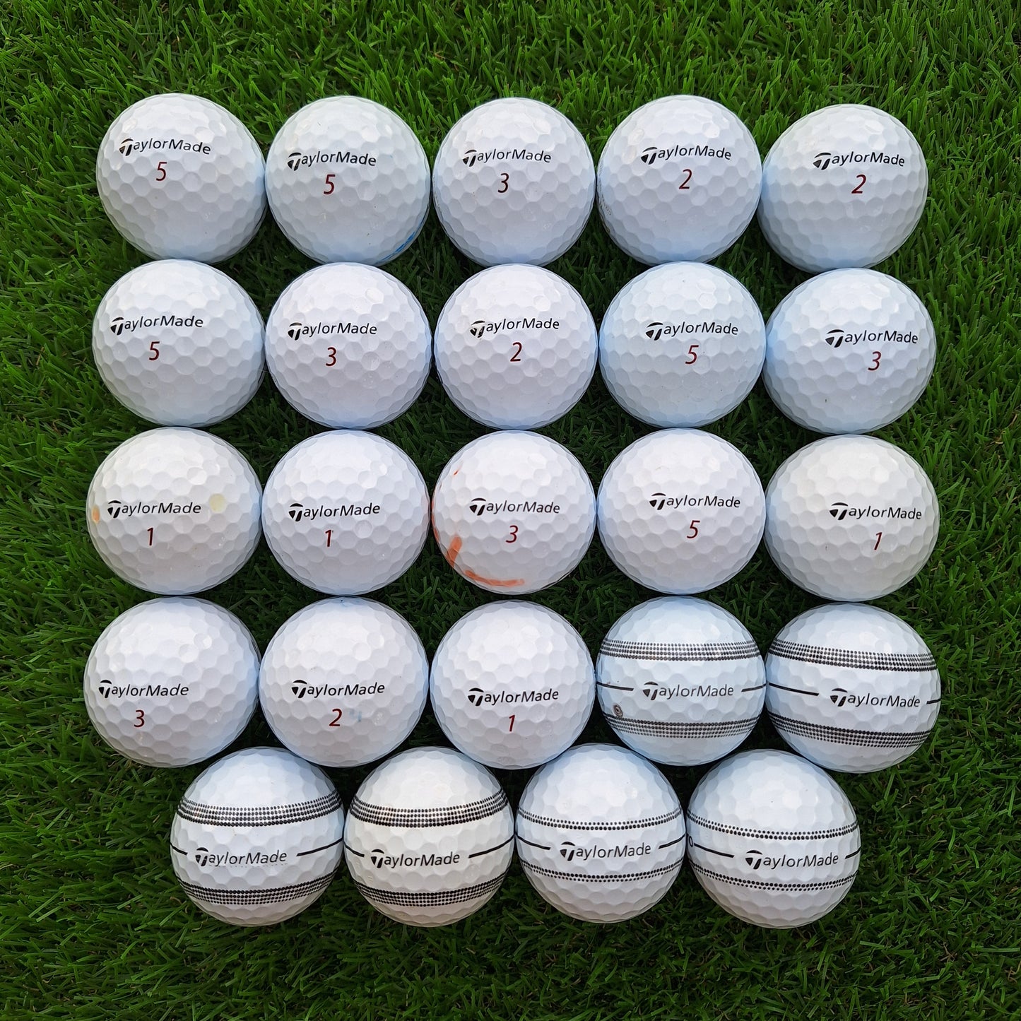 24 Bolas de golf Taylormade TP5x