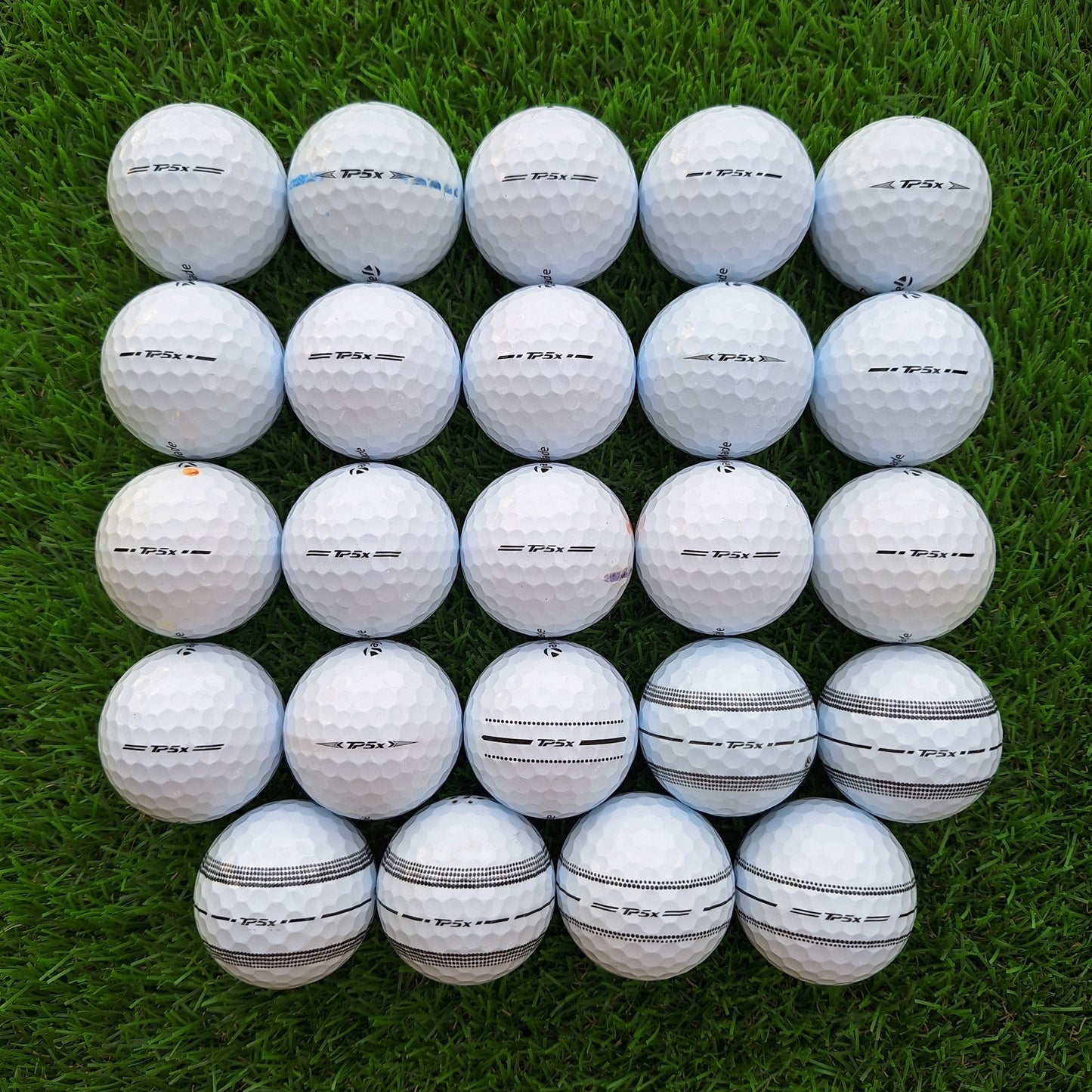24 Bolas de golf Taylormade TP5x