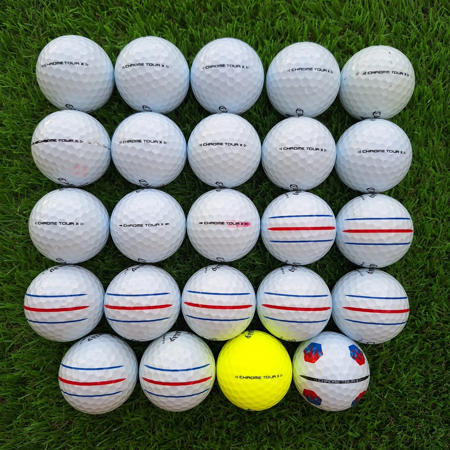24 Bolas de Golf Callaway Chrome Tour X