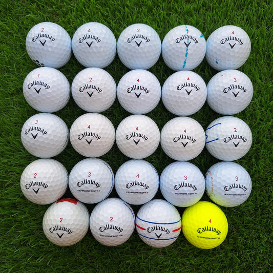 24 Bolas de Golf Callaway Chrome Soft