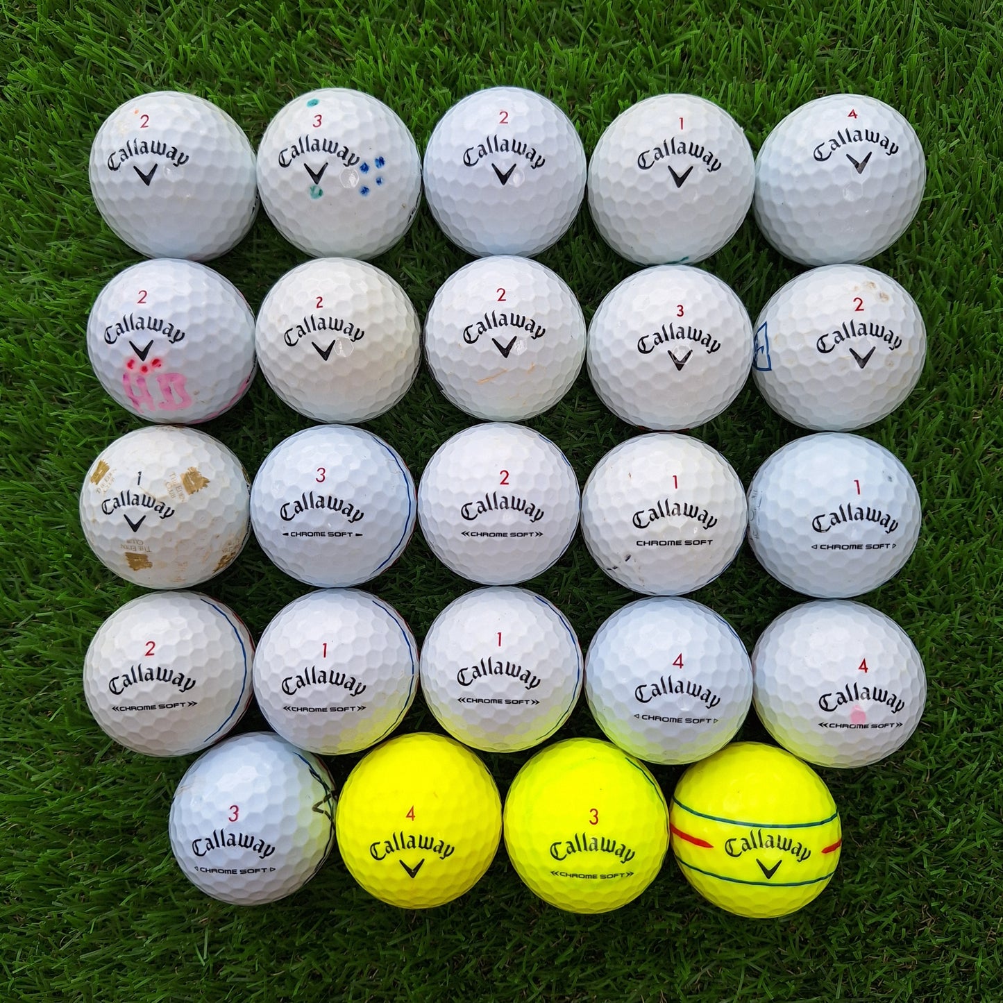24 Bolas de golf Callaway Chrome Soft