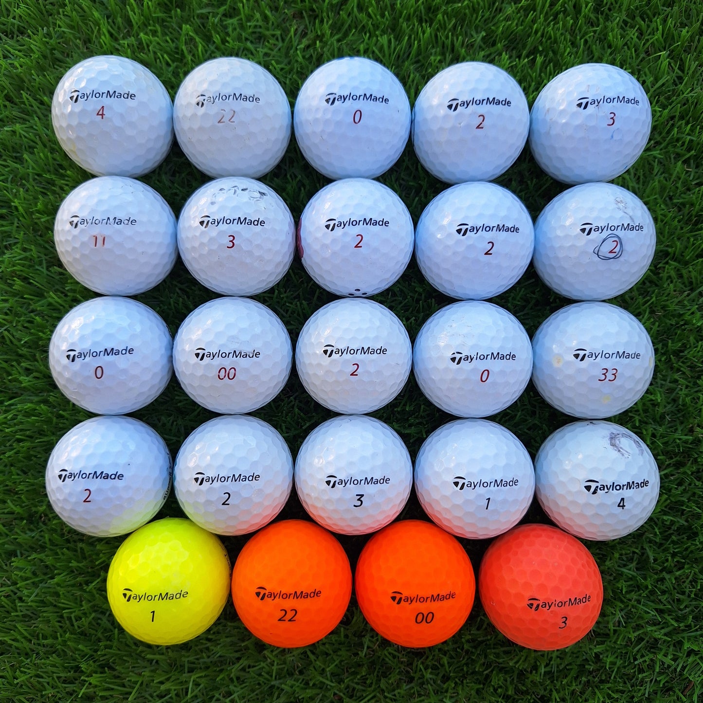 24 Bolas de golf Taylormade Mixtas