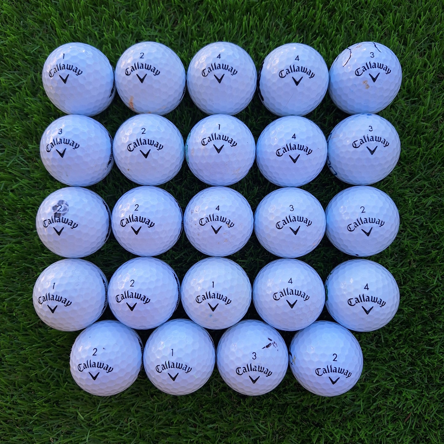 24 Bolas de golf Callaway Warbird