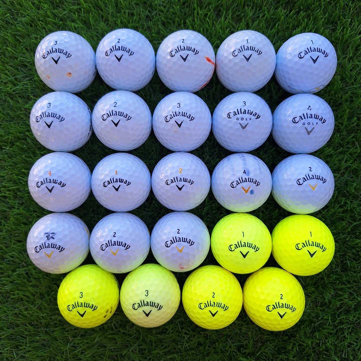 24 Bolas de golf Callaway Warbird
