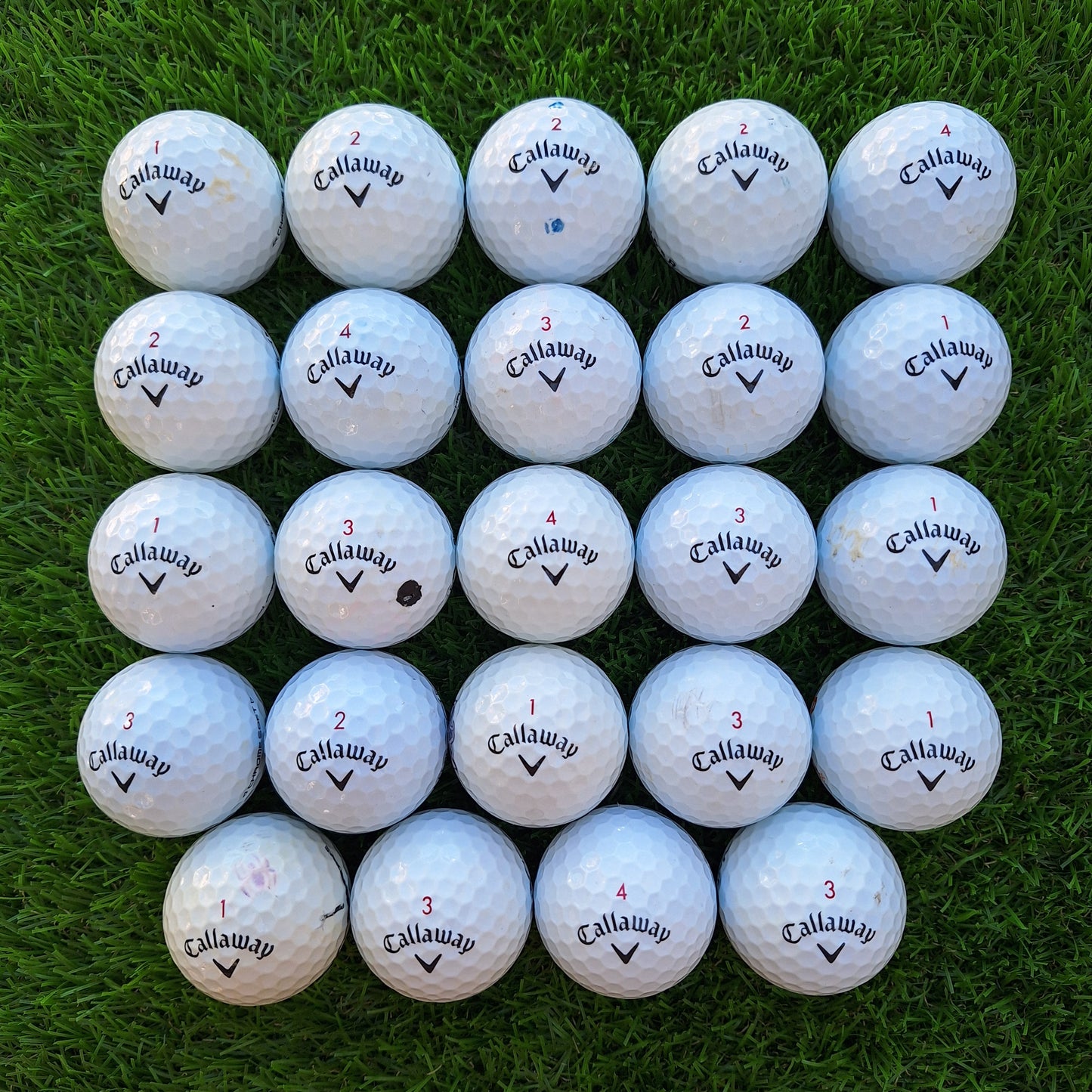 24 Bolas de golf Callaway Chrome Soft