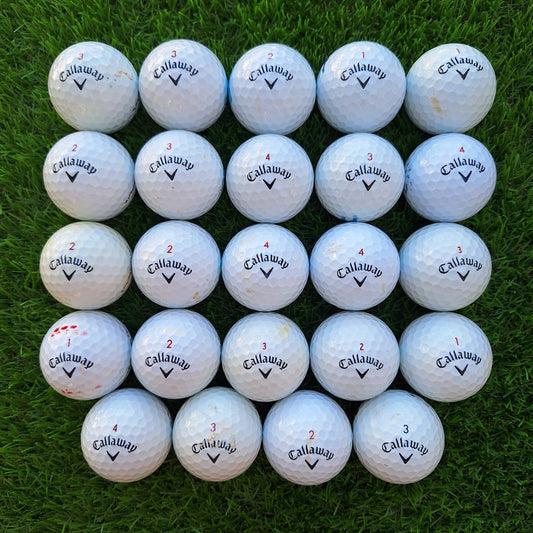 24 Bolas de golf Callaway Chrome Soft X