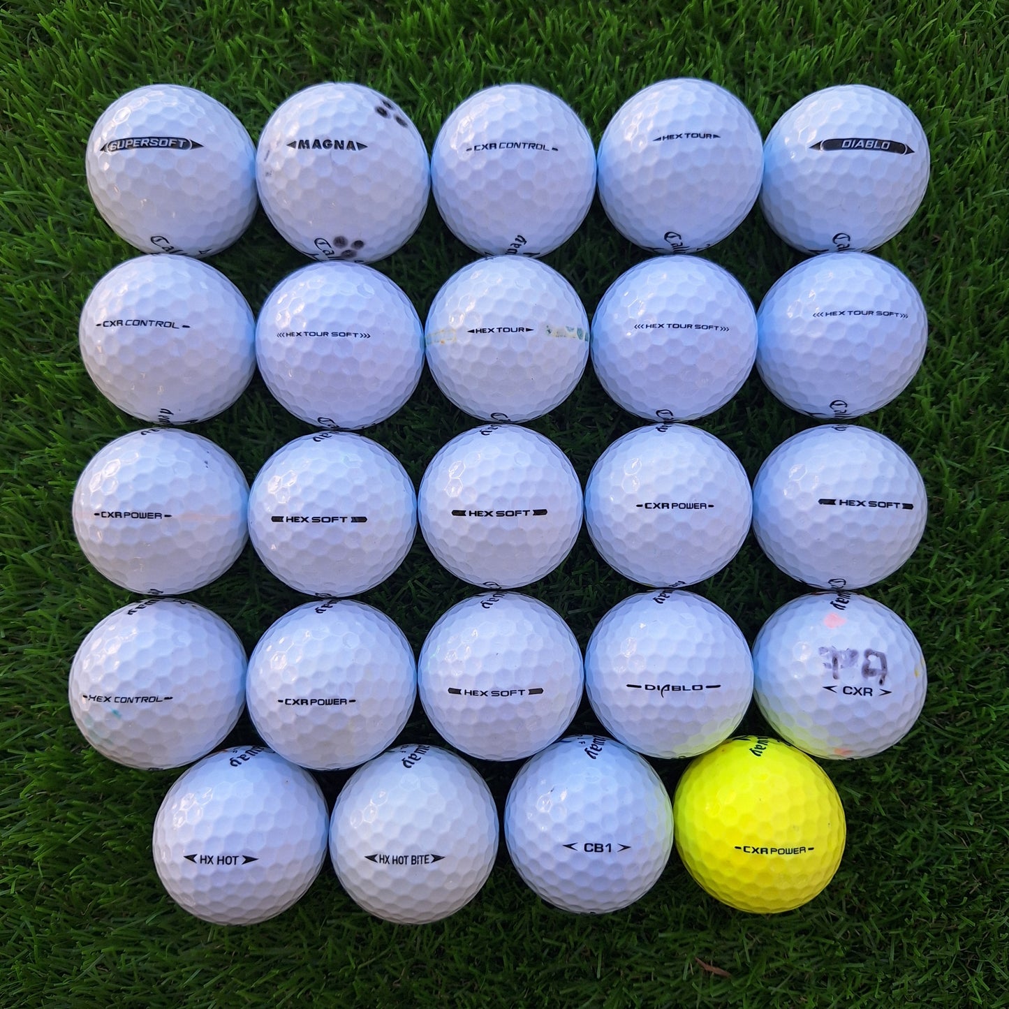 24 Bolas de Golf Callaway Mixtas