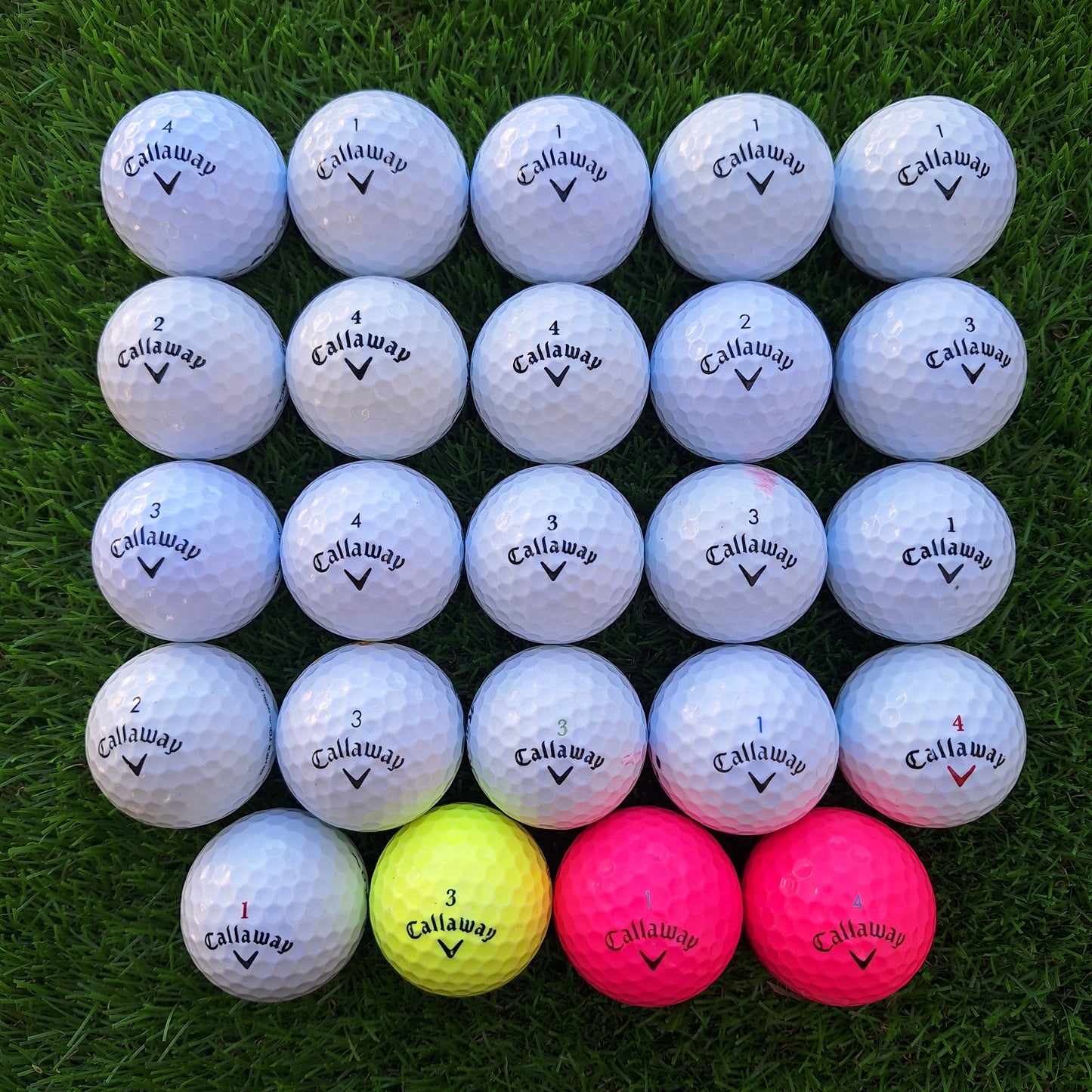 24 Bolas de Golf Callaway Mixtas