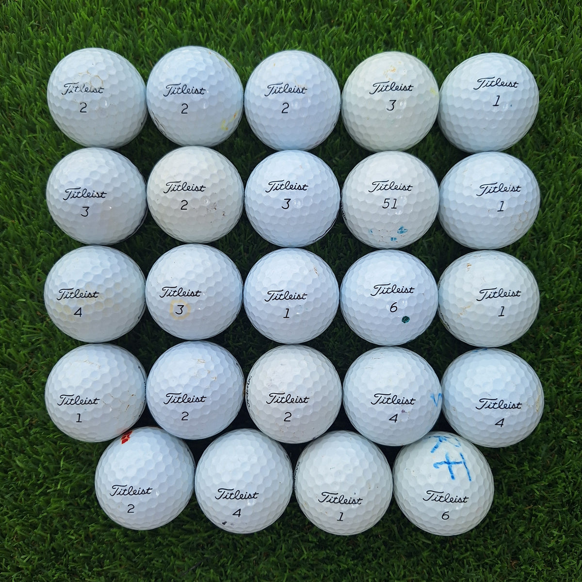 24 Bolas de golf Titleist ProV1