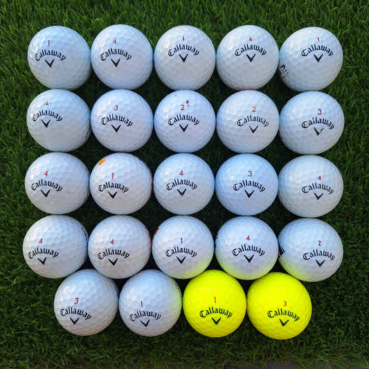 24 Bolas de golf Callaway Chrome Soft