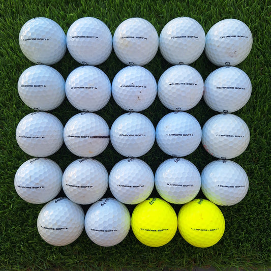 24 Bolas de golf Callaway Chrome Soft