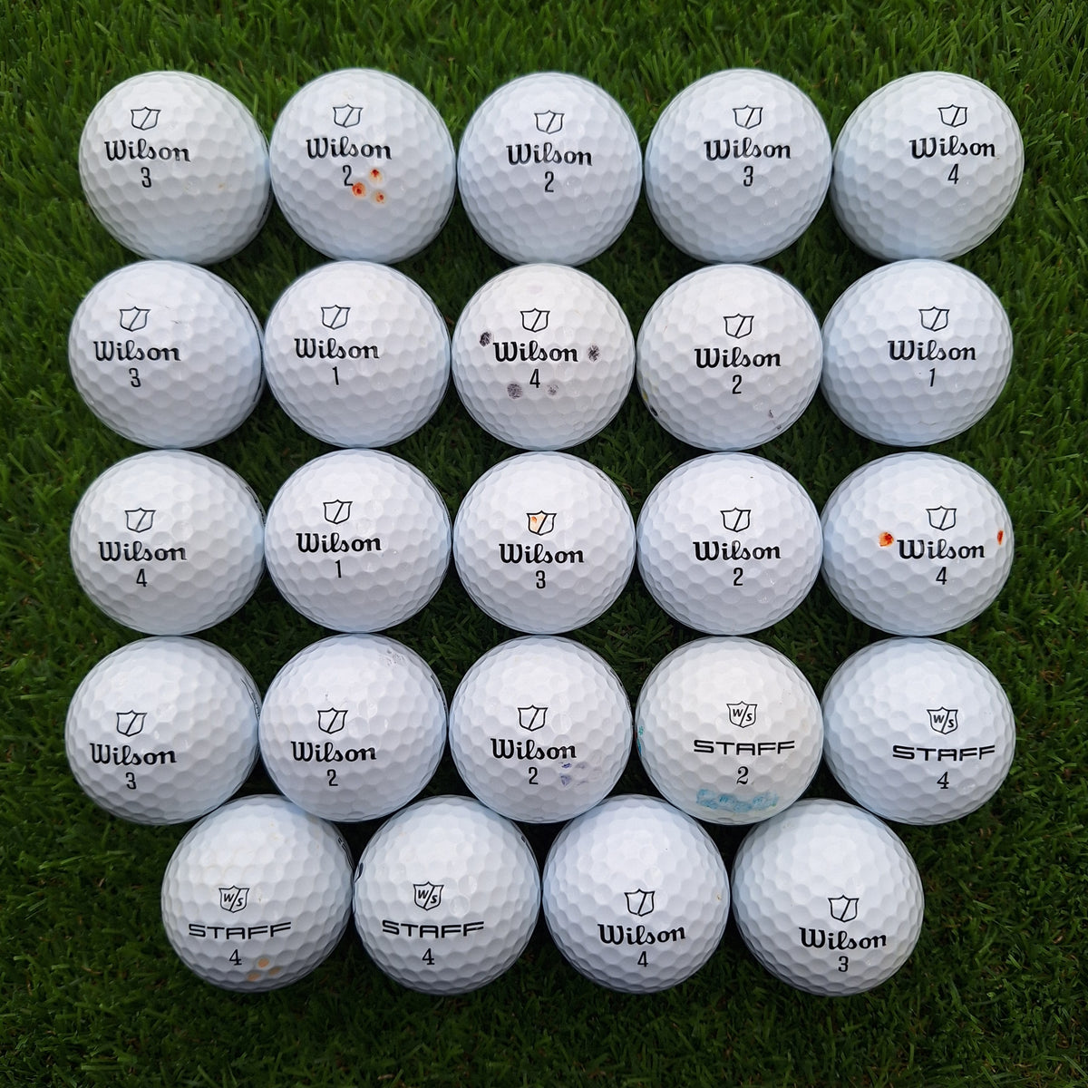 24 Bolas de golf Wilson Staff Model