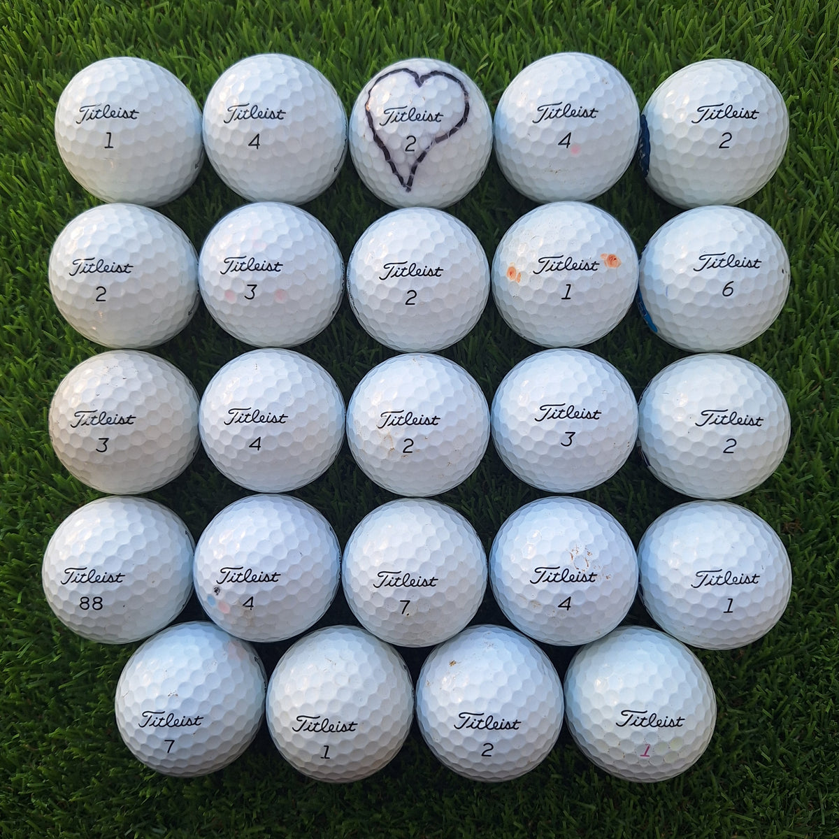 24 Bolas de golf Titleist ProV1