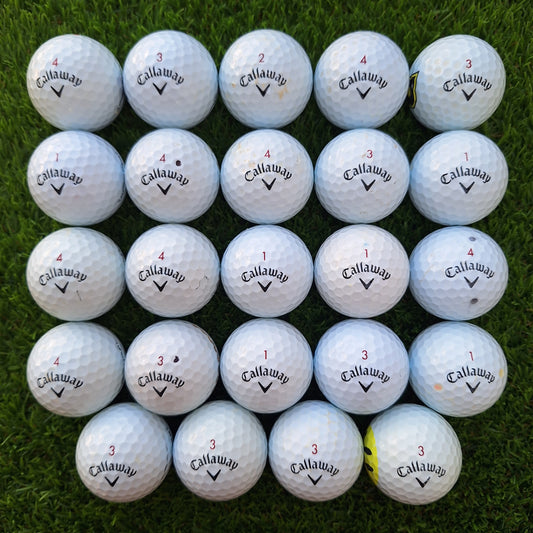 24 Bolas de golf Callaway Chrome Tour