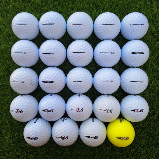 24 Bolas de golf Bridgestone E6