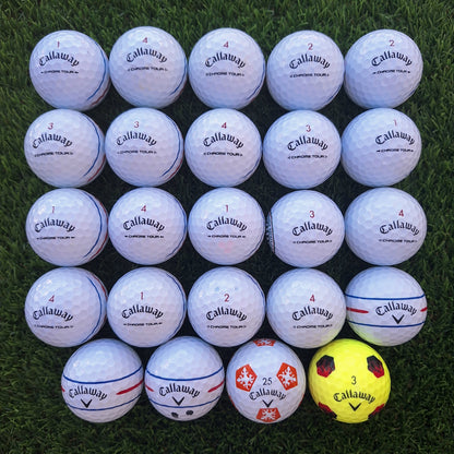 24 Bolas de Golf Callaway Chrome Tour
