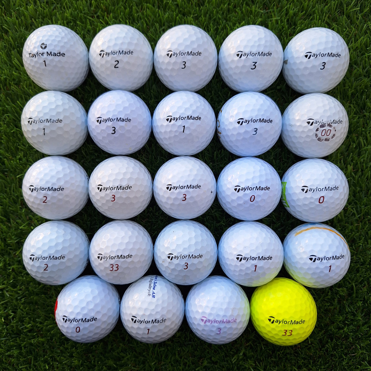 24 Bolas de golf Taylormade Mixtas