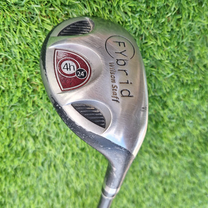Palo de golf Híbrido 4 24º Wilson Staff Fybrid