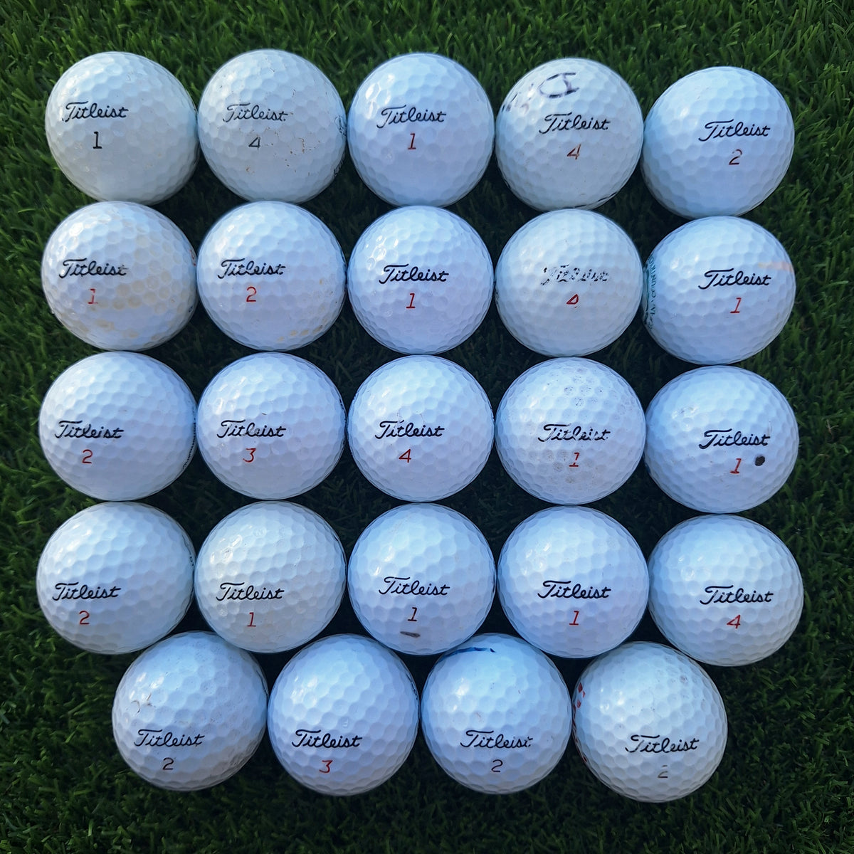 24 Bolas de golf Titleist Mixtas